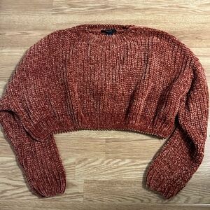 Forever 21 Cropped Sweater Size Large